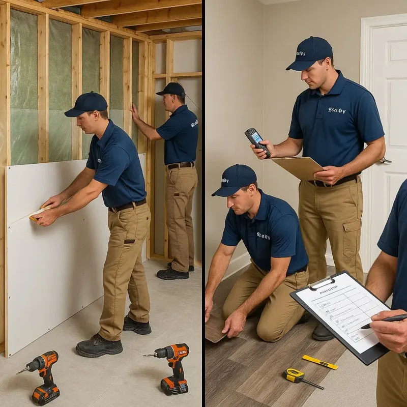 Repairs and Reconstruction process in Hermantown, MN